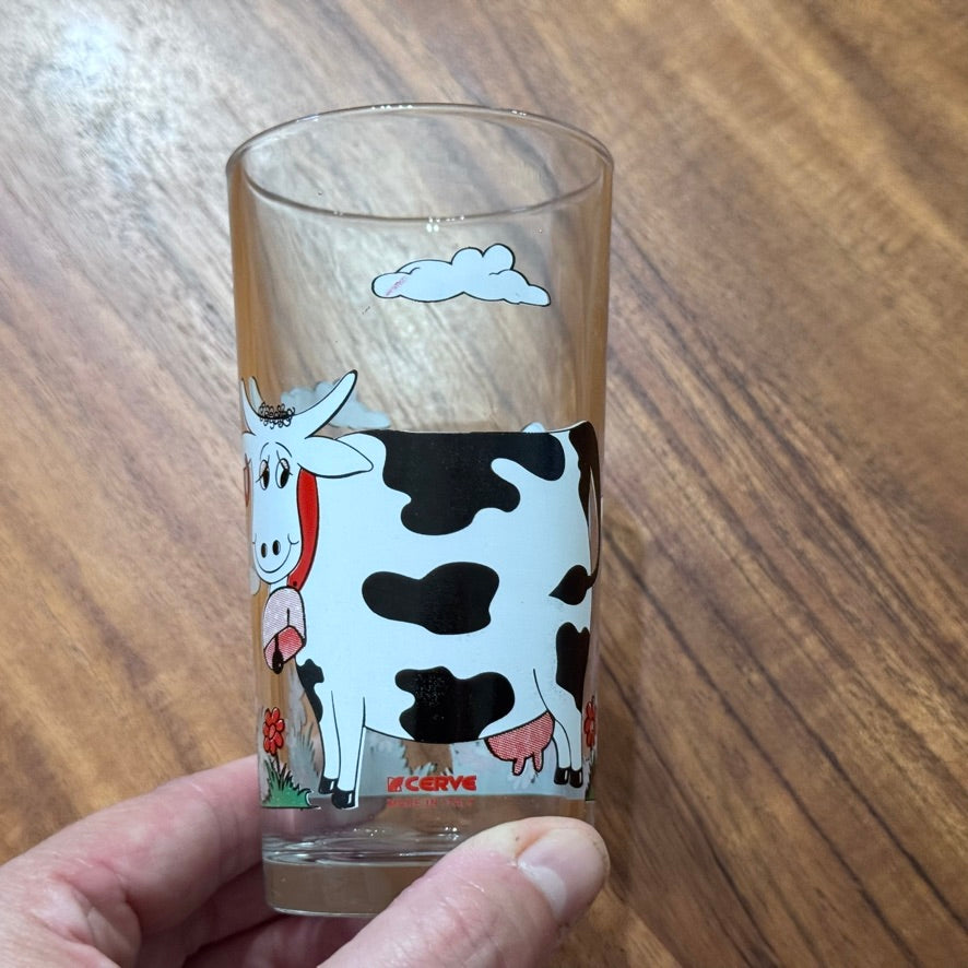 Cerve Cow Milk Drinking Glasses