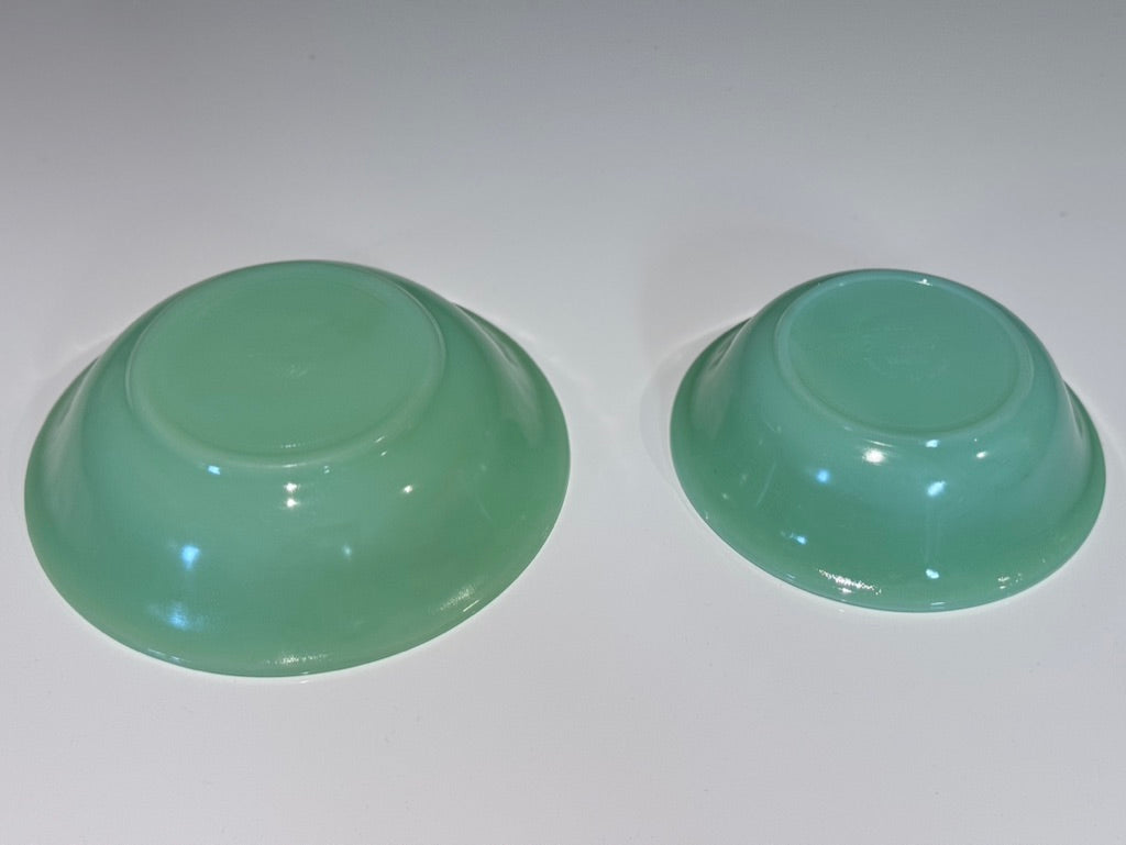 Fire King Jadeite "Jane Ray" Bowls