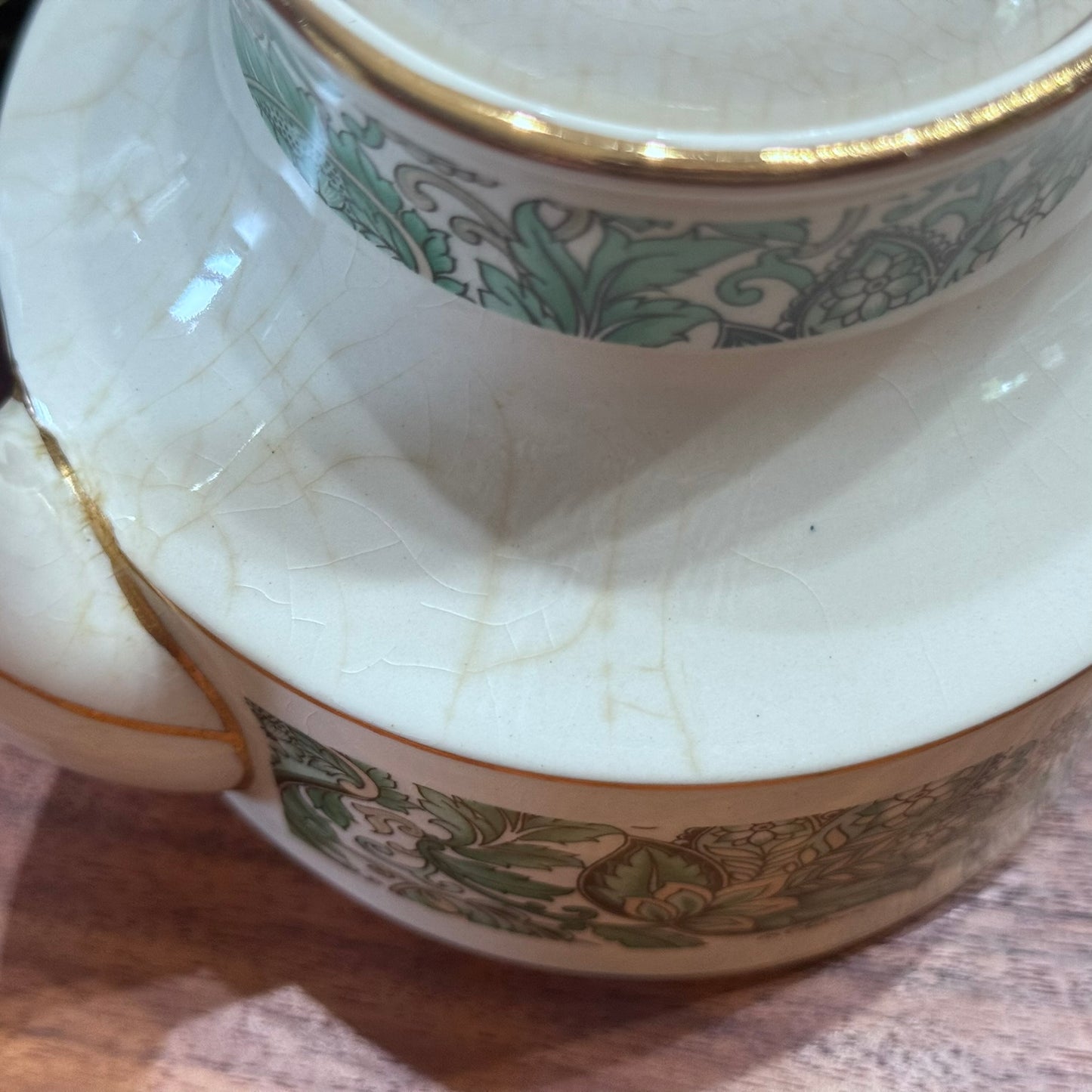 Arthur Wood #5301 Paisley Design Teapot