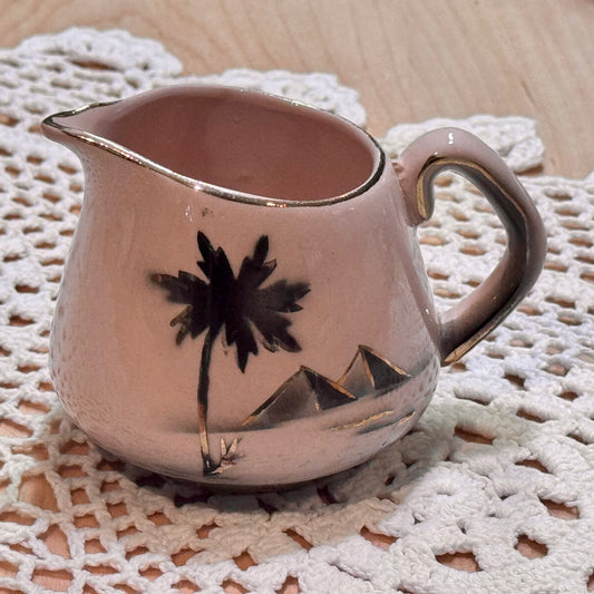 Vintage Keele St Pottery Pink Creamer
