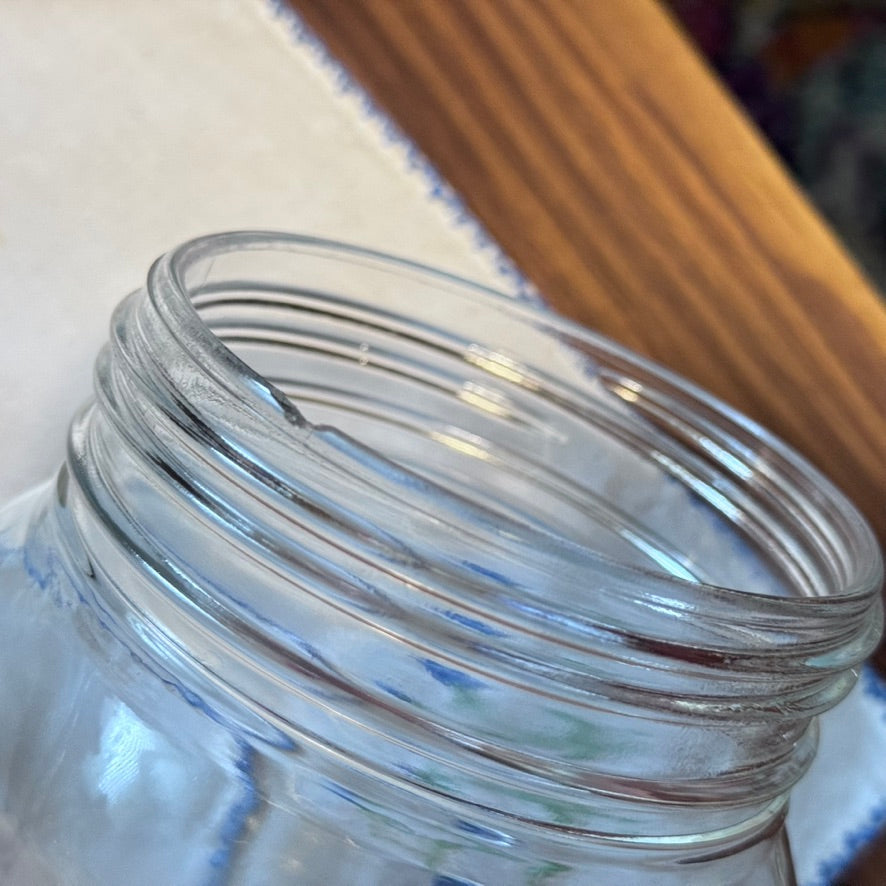 Fidenza Vetraria Italian Glass Canisters