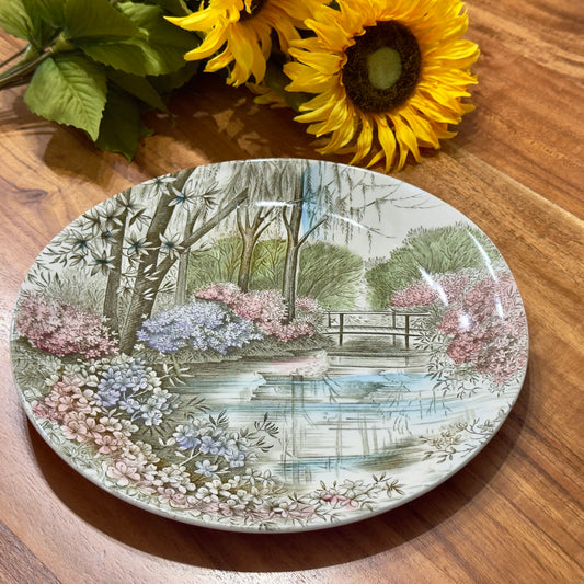 Johnson Brothers "English Gardens' Oval Dinner Plate