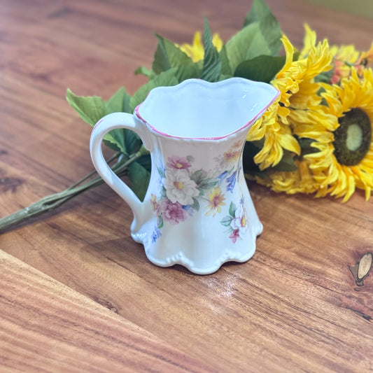 Royal Staffordshire Floral Pitcher/Creamer