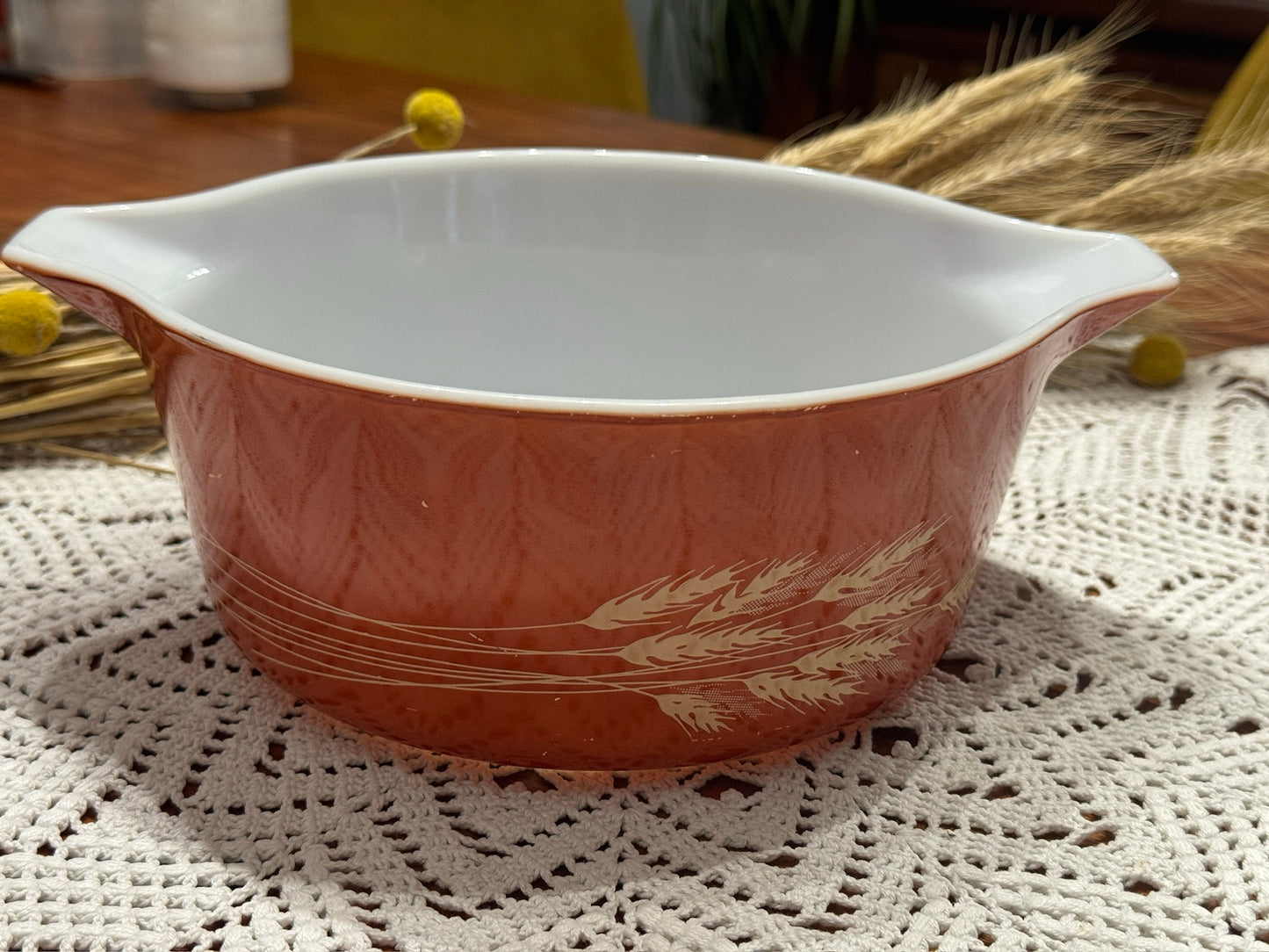 PYREX 475-B Autumn Harvest Cinderella Casserole Dish