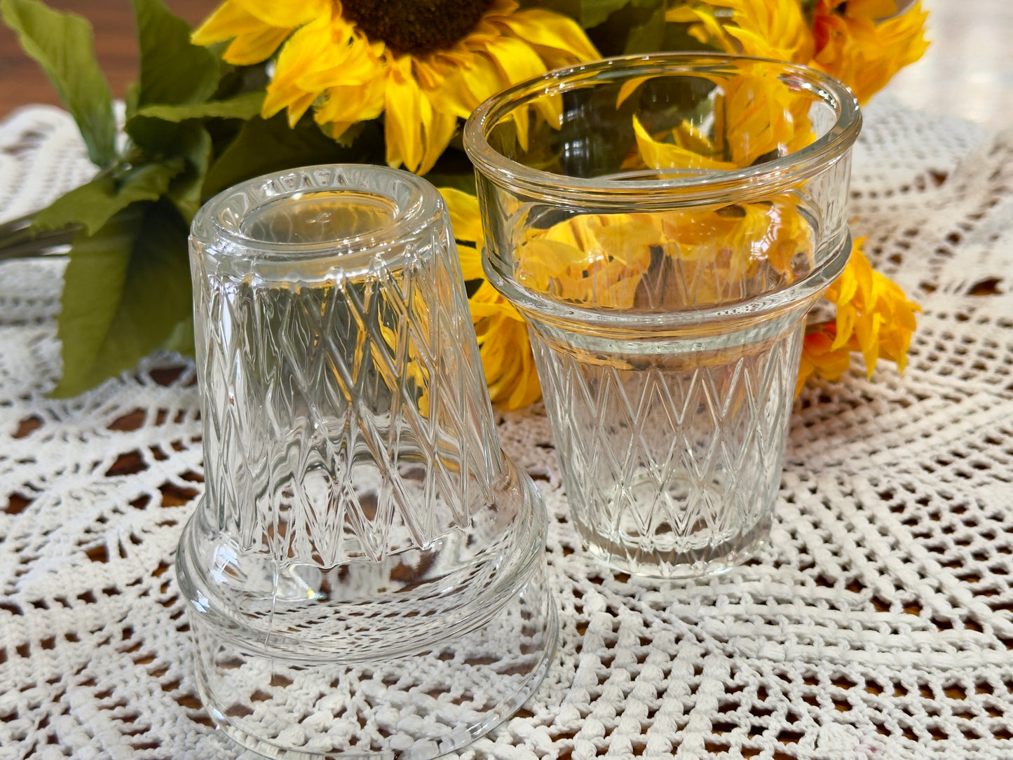 Libby Clear Glass Sundae Cups