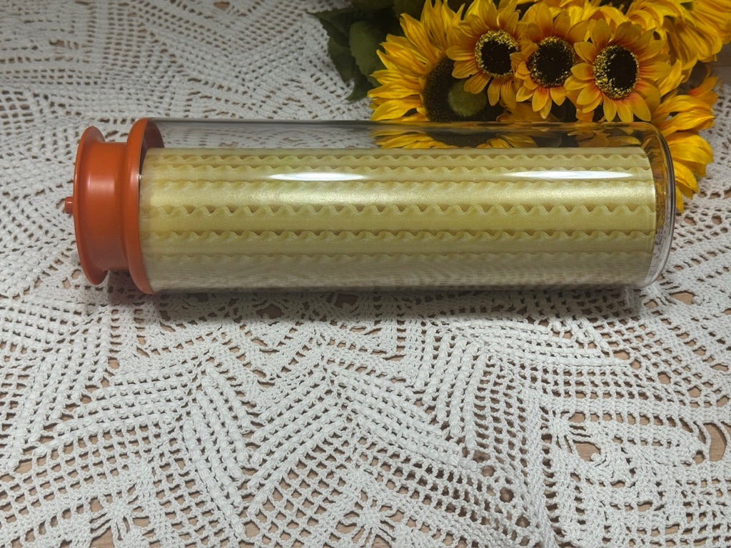 Tupperware Orange 7 Cup Canister/Pasta Holder