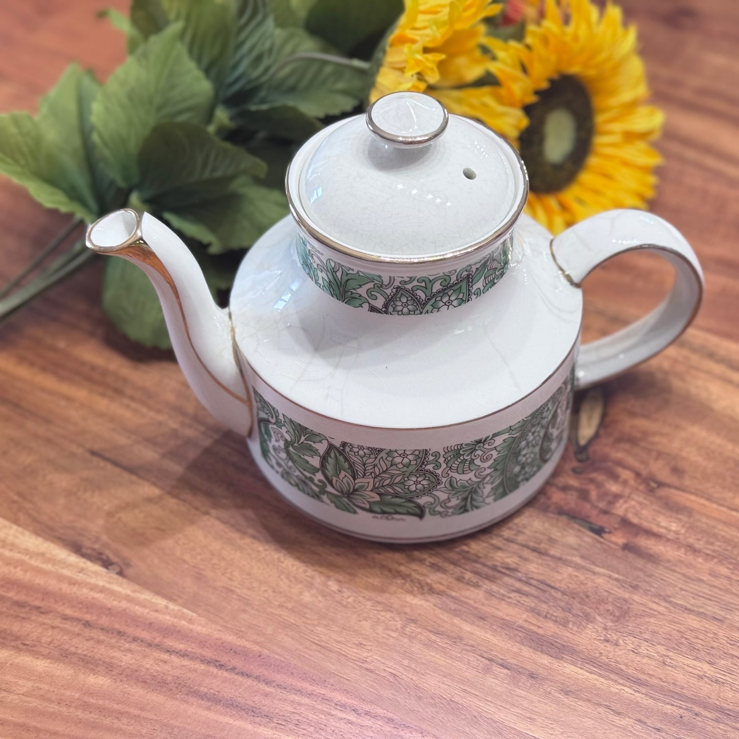 Arthur Wood #5301 Paisley Design Teapot