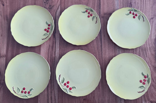 Royal Winton Grimwades Yellow Cherry Dishes