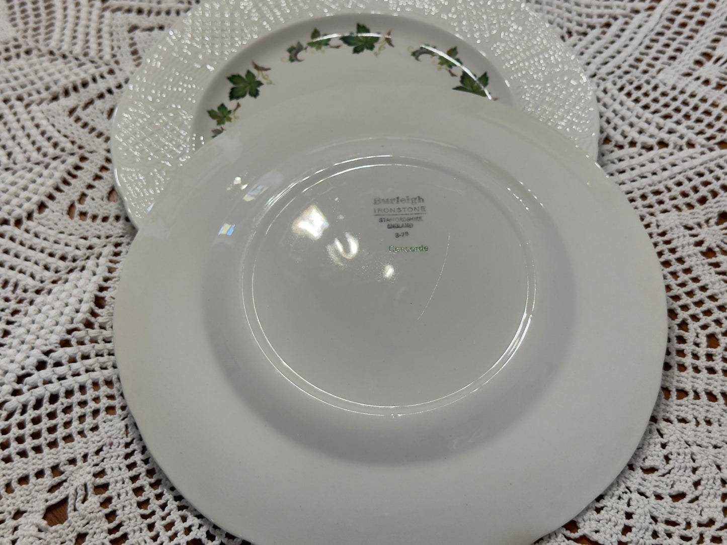 Burleigh 'Concorde' Dinner Plates
