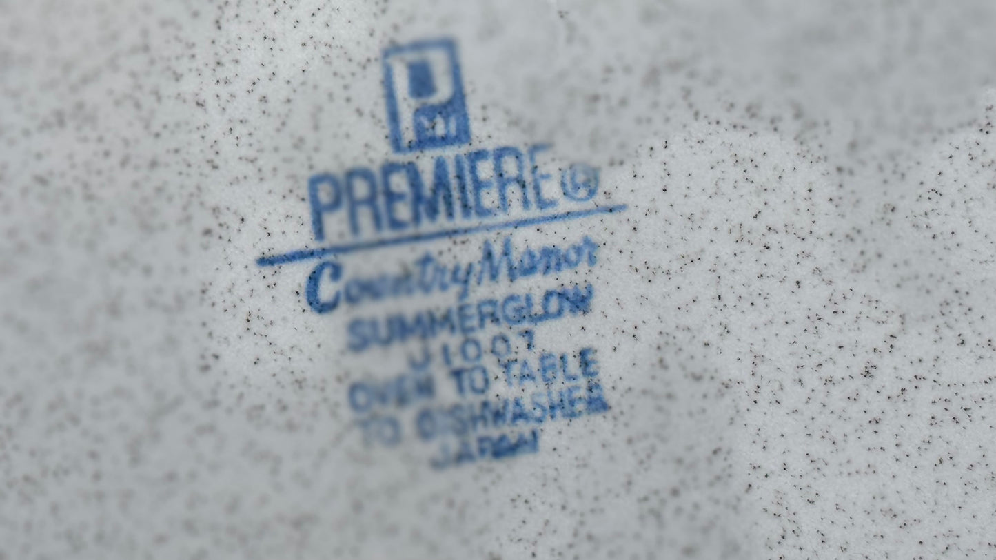 Premiere Country Manor 'Summerglow' Dinner Plates