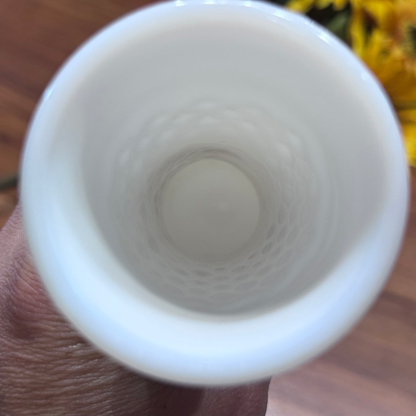 Vintage Randall Milk Glass Vase