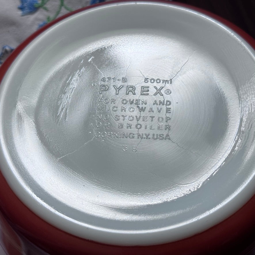 Pyrex Autumn Harvest Wheat Small Casserole Bowls