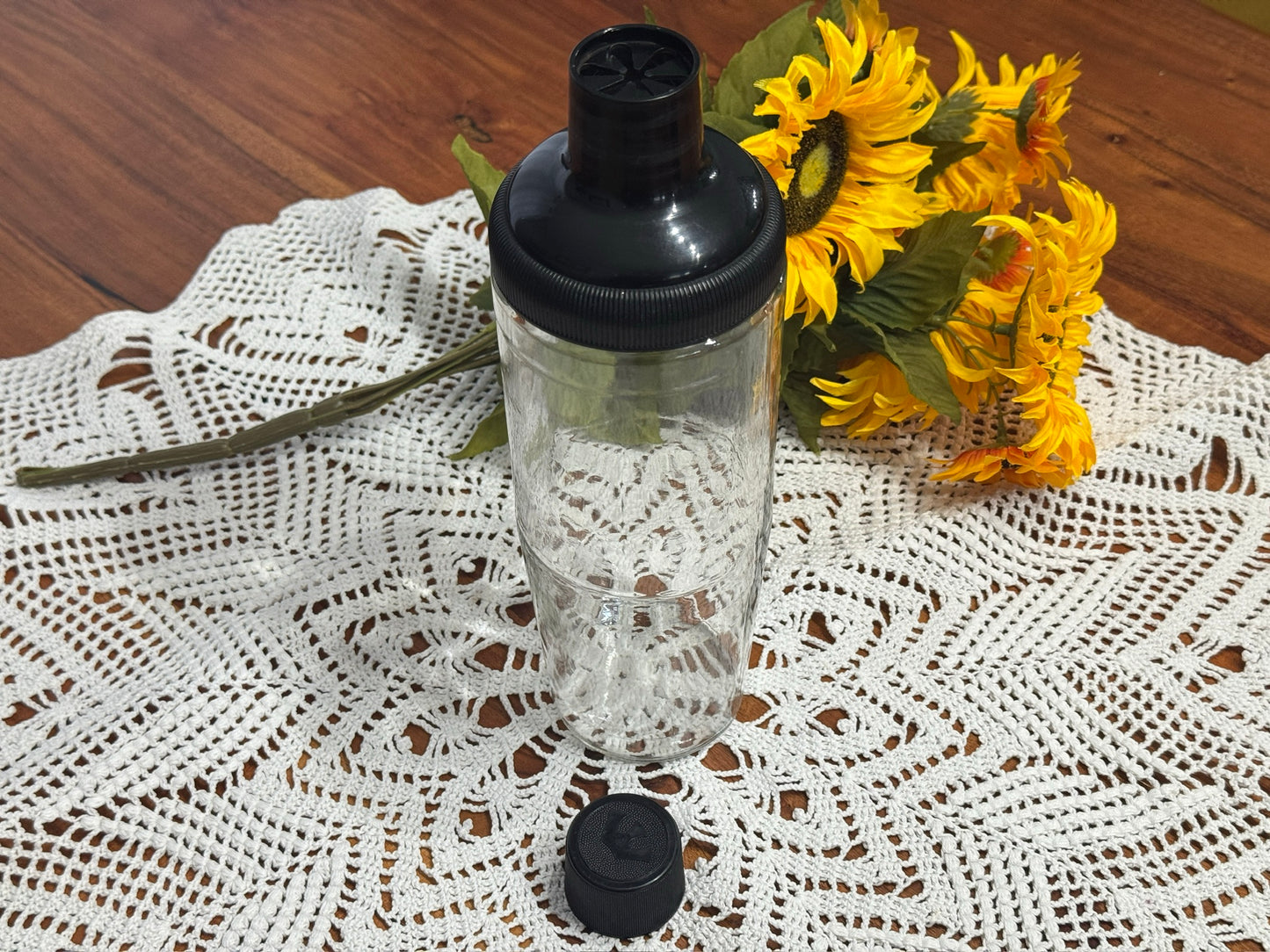 Large Anchor Hocking Royal Crown Cocktail Shaker