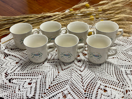 Sango Indonesia Home Sweet Home 1987 Mugs