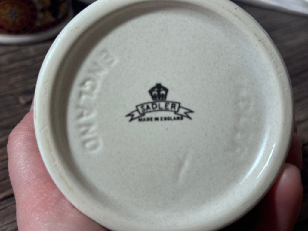 Sadler Cream & Sugar Bowl