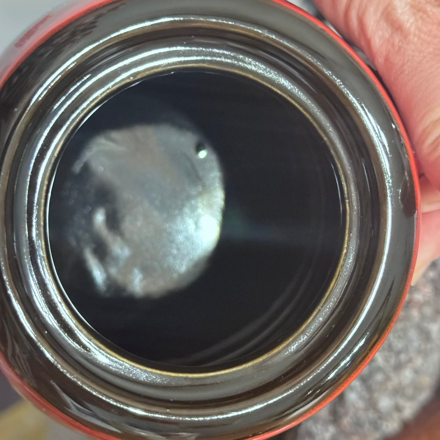 Stokes Red Teapot with Owl Design