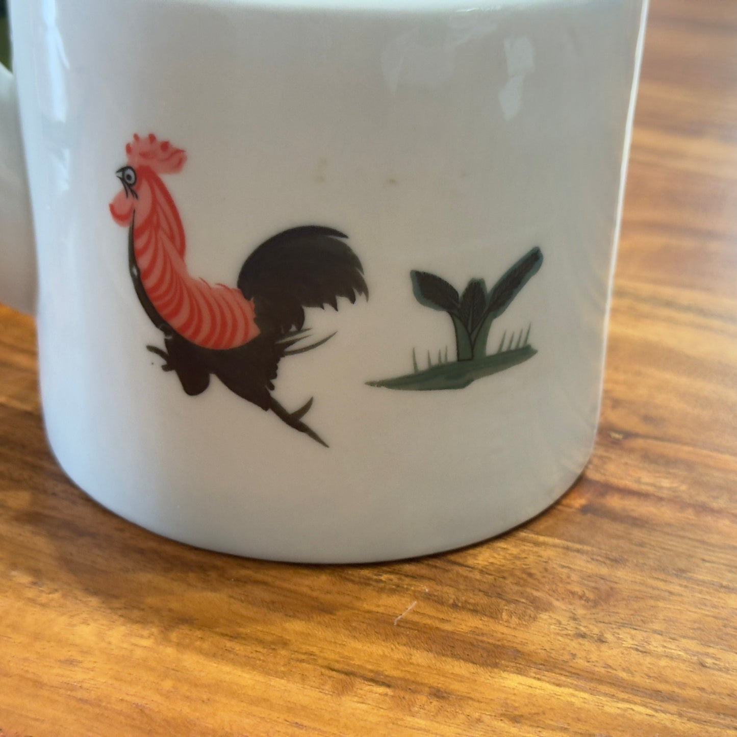 Tradition Chinese Rooster Design Teapot