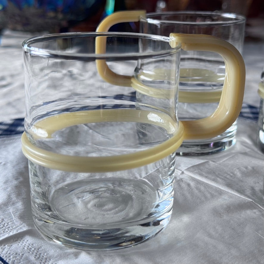 Perma Brew Plastic Handled Glass Cups