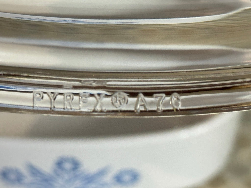 Corning Ware Blue Cornflower A-1-B 1 Liter Casserole Dish