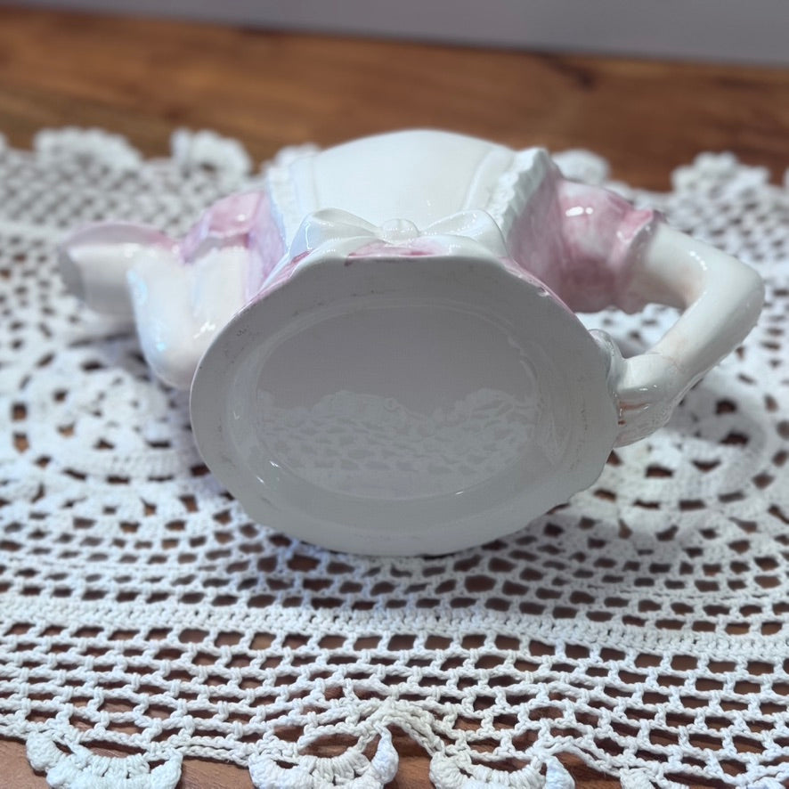Vintage Ceramic Waitress Teapot
