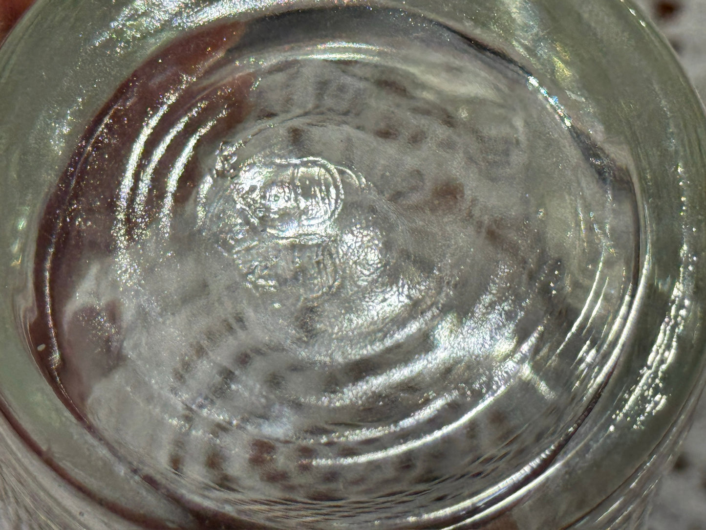 Dominion Glass Etched Floral Drinking Glasses