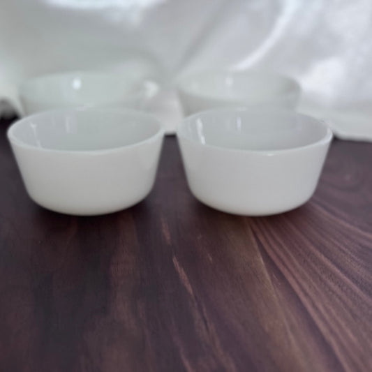 Milk Glass Fire-King Fruit Bowls/Custard Cups