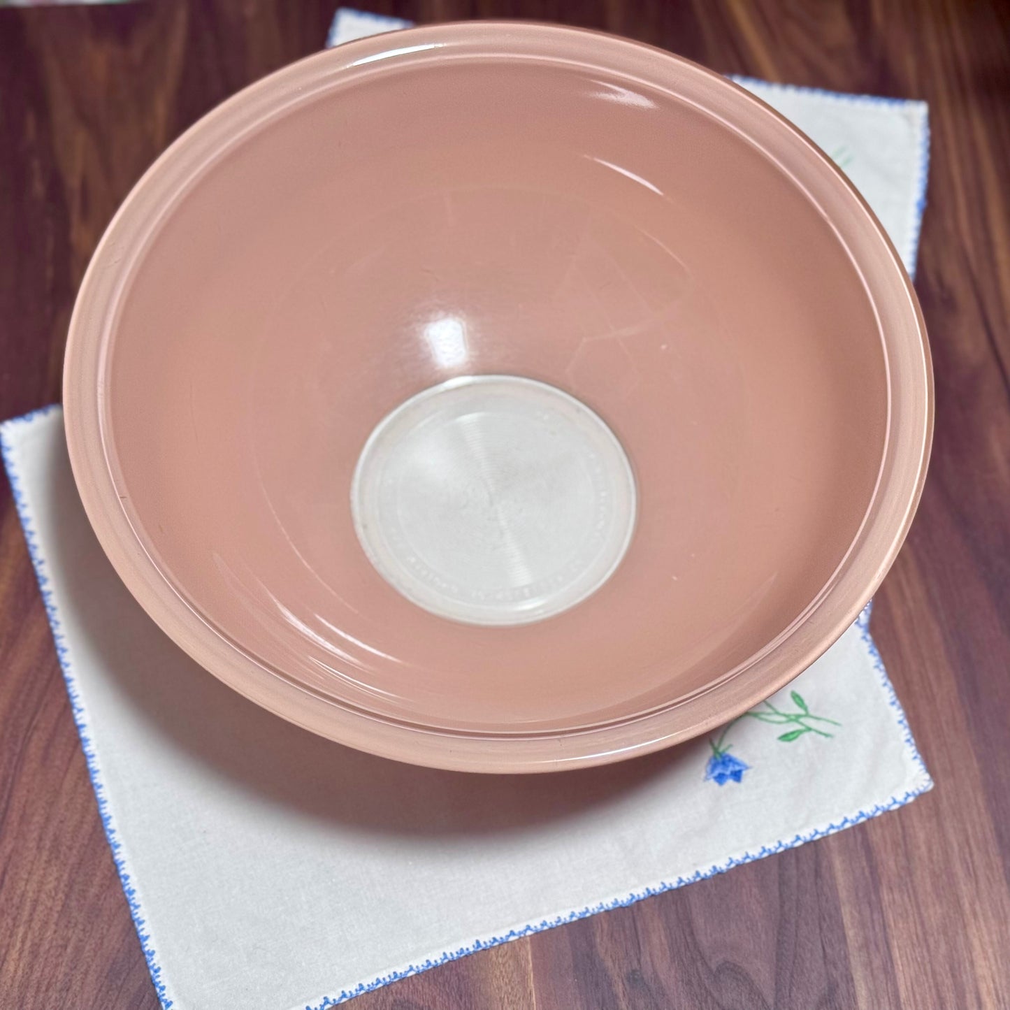 Pyrex 326 Pink Clear Bottom 4 L Mixing Bowl