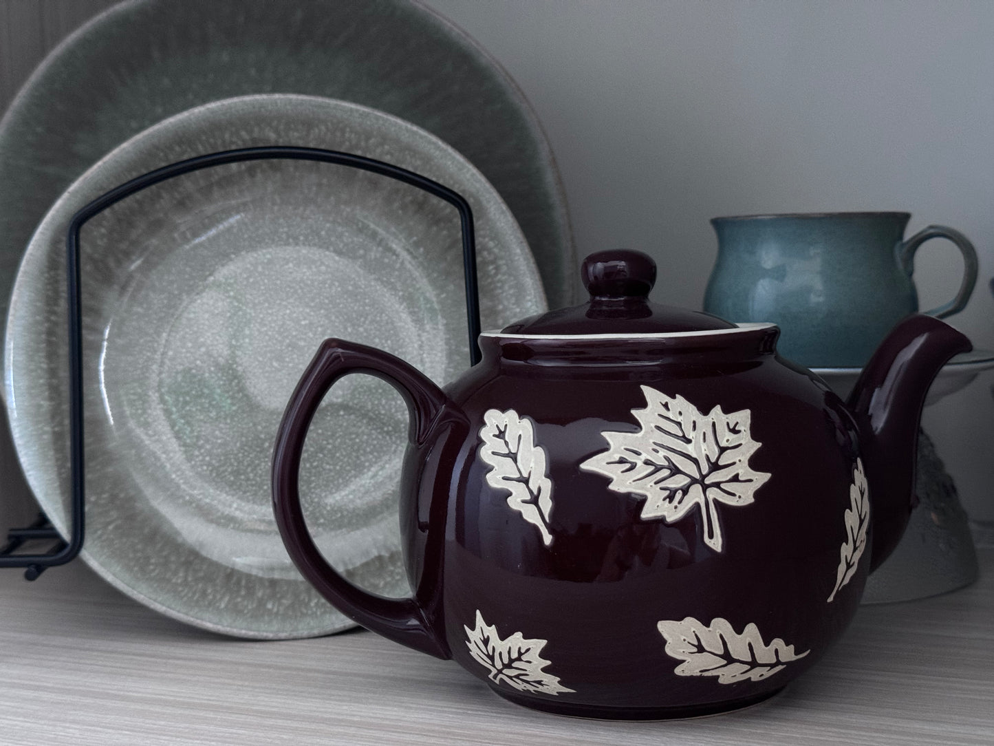 The Orange Crate Food Co. Tea Pot