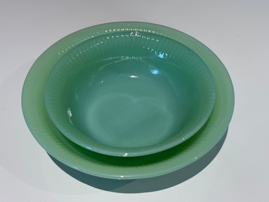 Fire King Jadeite "Jane Ray" Bowls