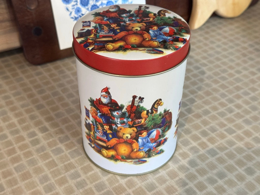 Stackable Christmas Canister/Tins