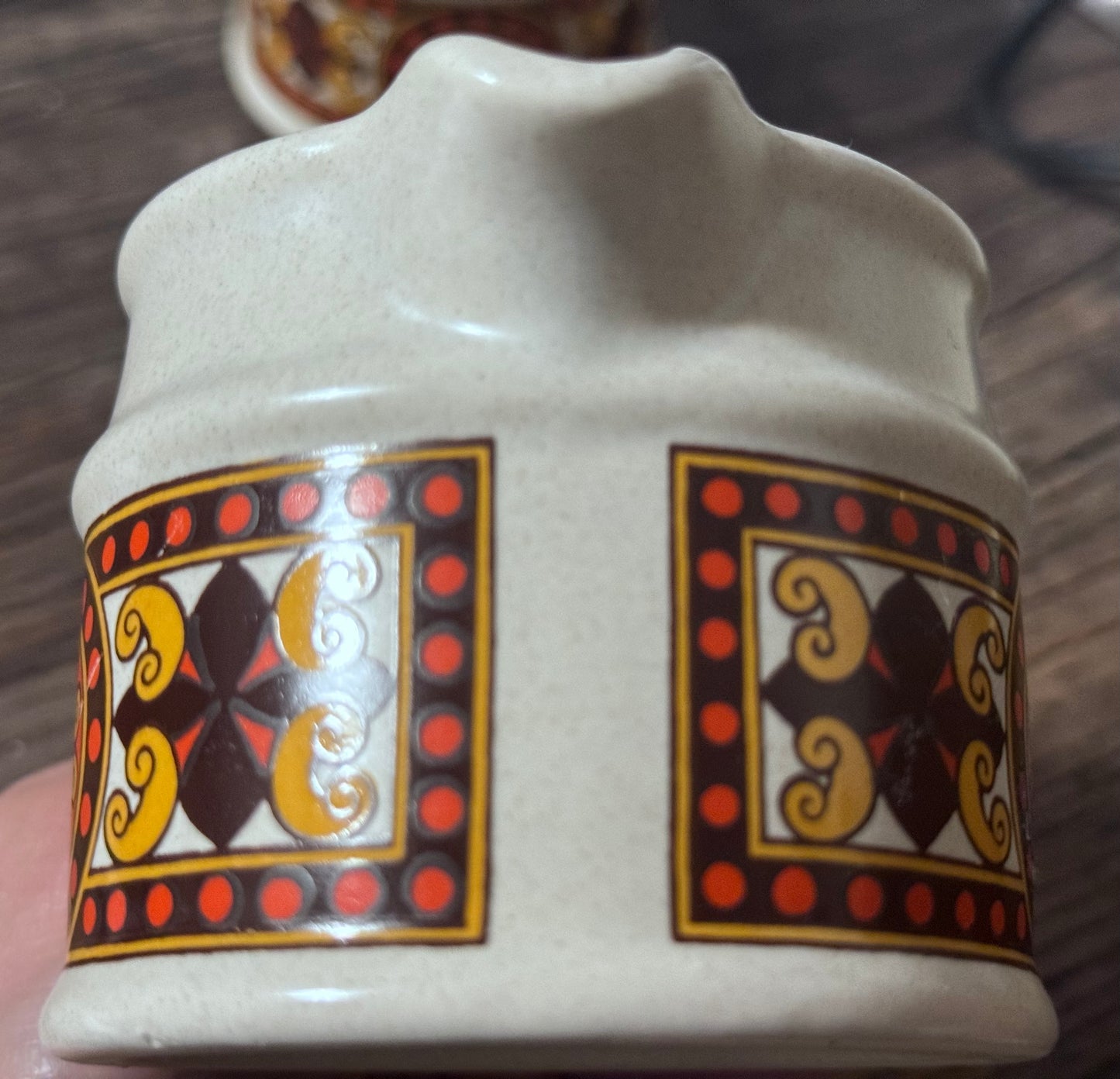 Sadler Cream & Sugar Bowl