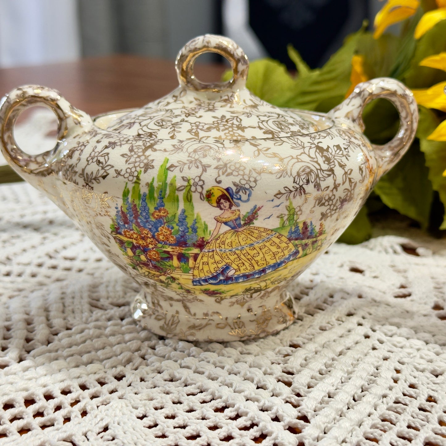 Empire England Cream and Sugar Set