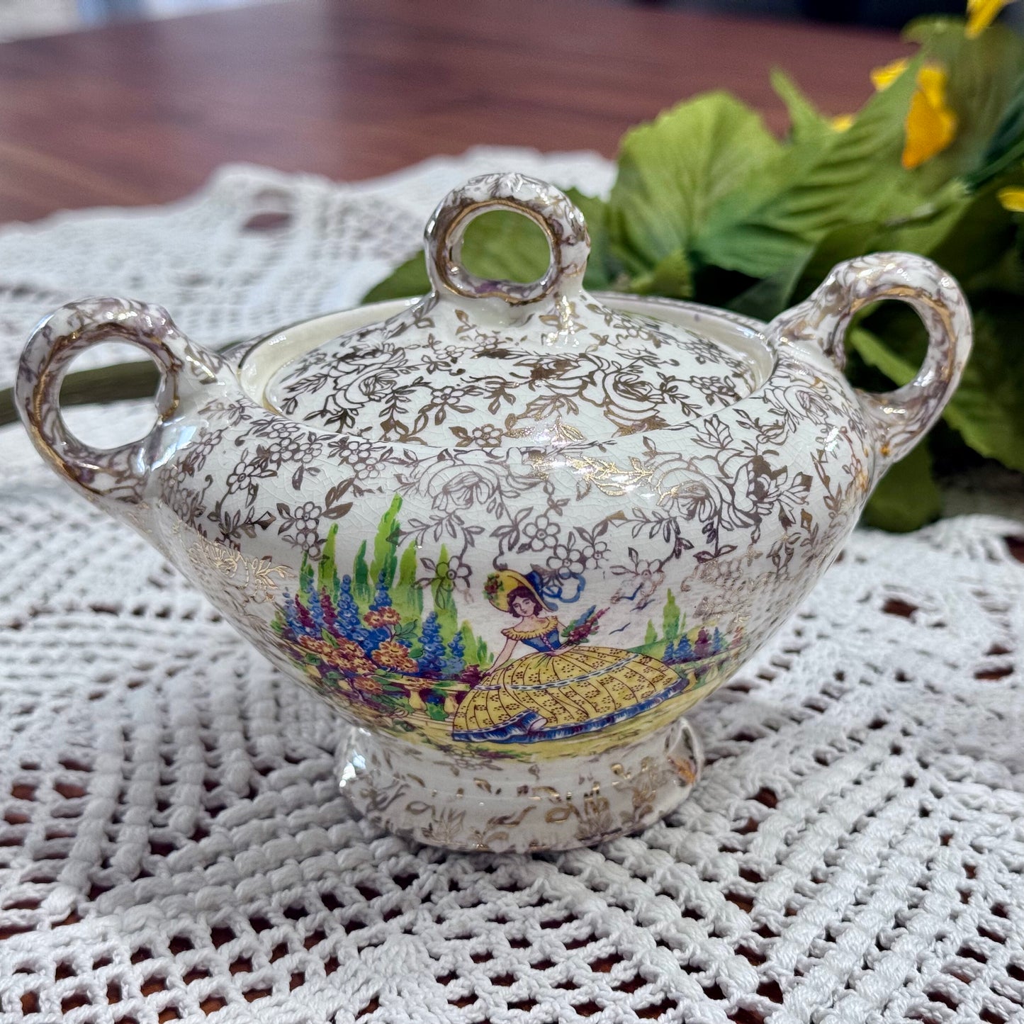 Empire England Cream and Sugar Set