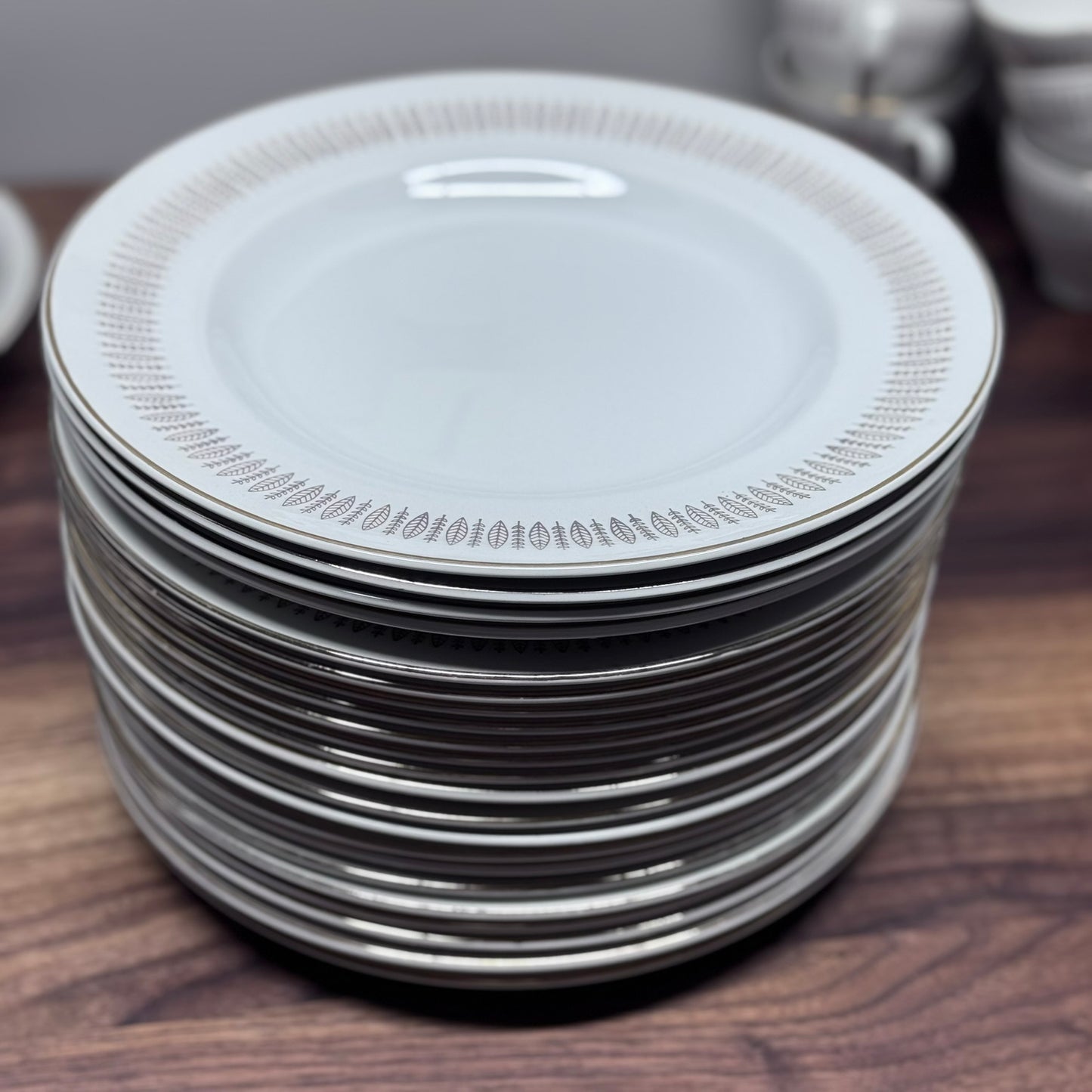 22ct. Gold Royal Knight Dinner Plates