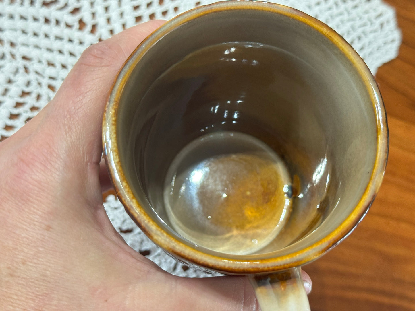 Farmhouse Rooster Hen Coffee Cup Pair