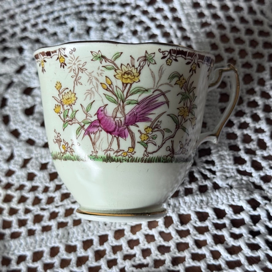 Melba 'Princess' Fine Bone China Teacup and Saucer Set