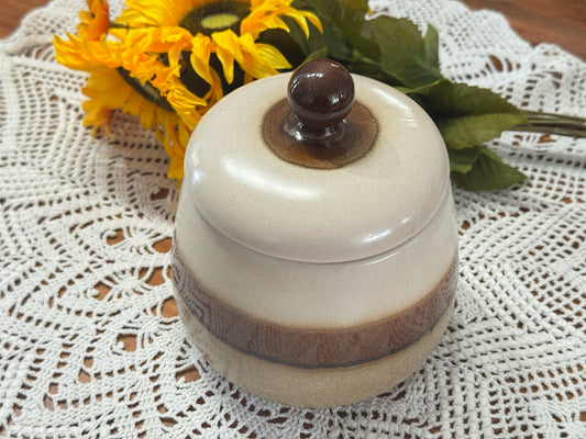 Vintage Beauce Ceramic 'Yukon' Lidded Jar