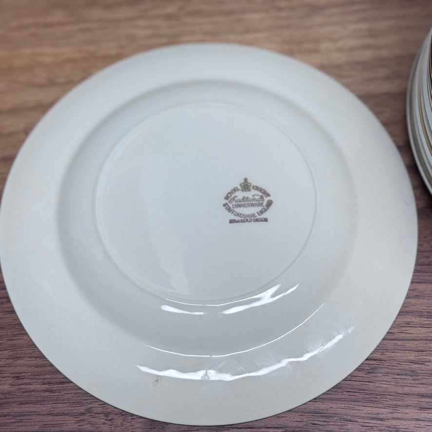 Royal Knight Salad/Bread Plate