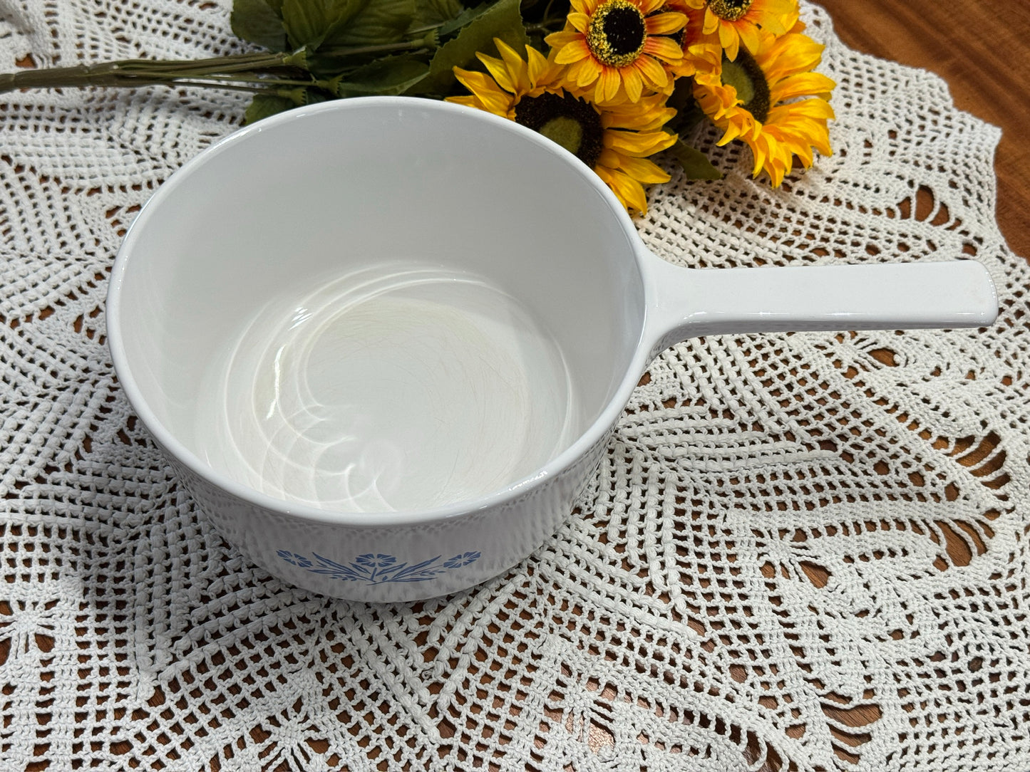 Corning Ware Blue Cornflower RANGETOPPERS