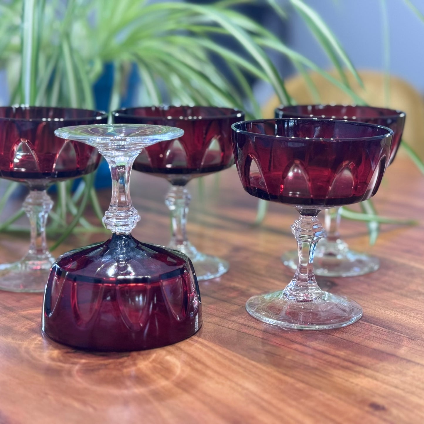 Cristal D'Arques-Durand 'Gothic' Champagne Glasses