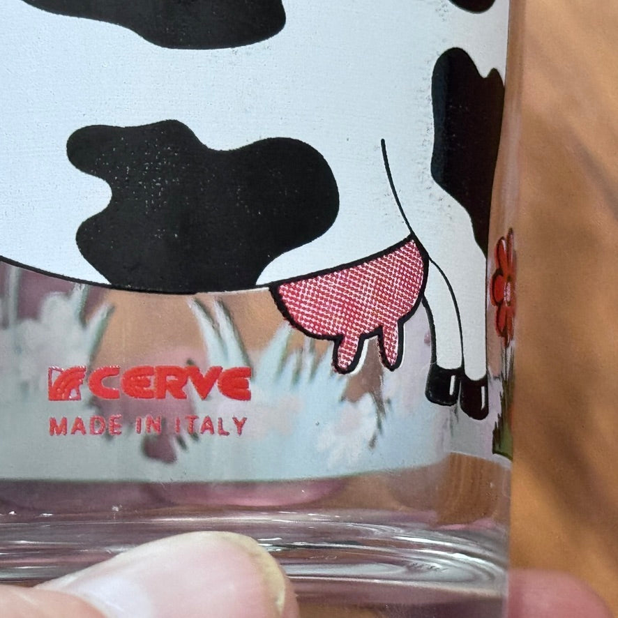 Cerve Cow Milk Drinking Glasses