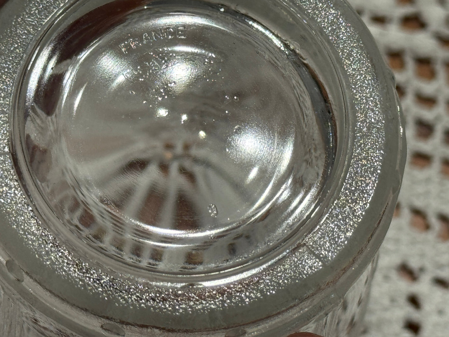 Raised Grape Vine Drinking Glasses Made In France