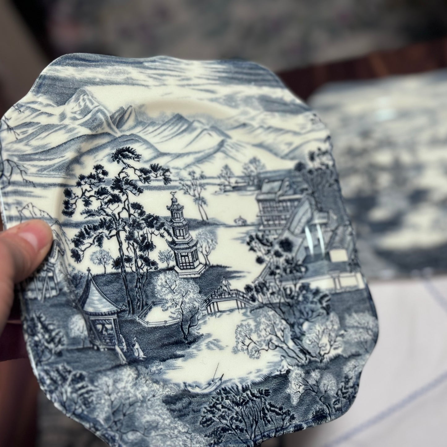 Johnson Bros 'Enchanted Garden' Plates