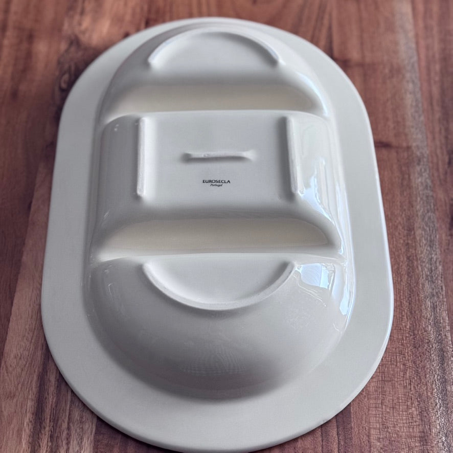 Eurosecla Portugal Large Divided Serving Dish