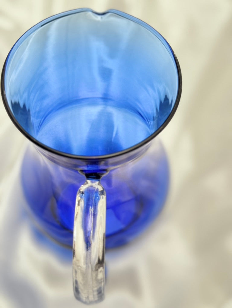 Cobalt Blue Pitcher