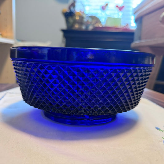 Cobalt Blue Serving/Fruit Bowl