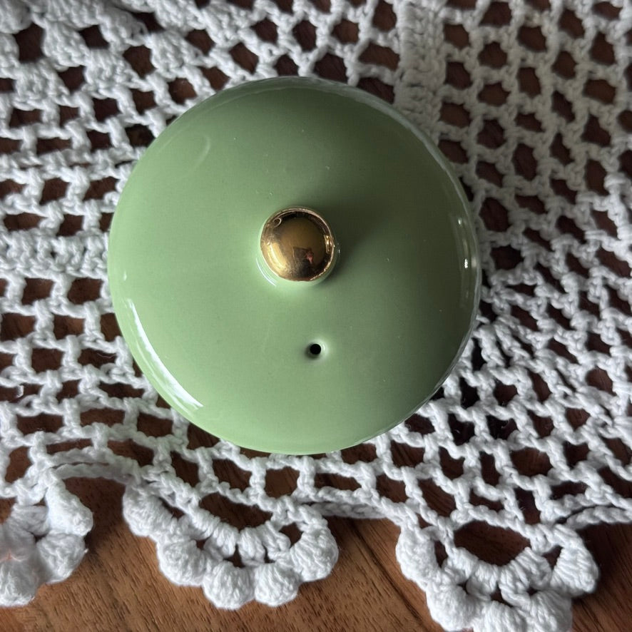 Blueberry Motif Ceramic Teapot