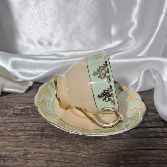 Royal Albert Crown China Teacup and Saucer