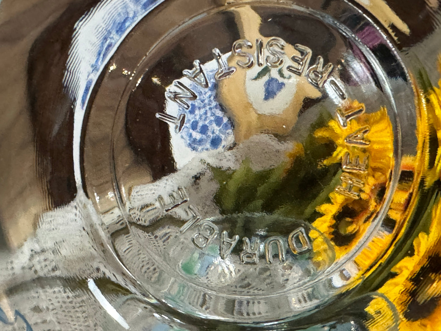 Imperial Glass Floral Nesting Bowls