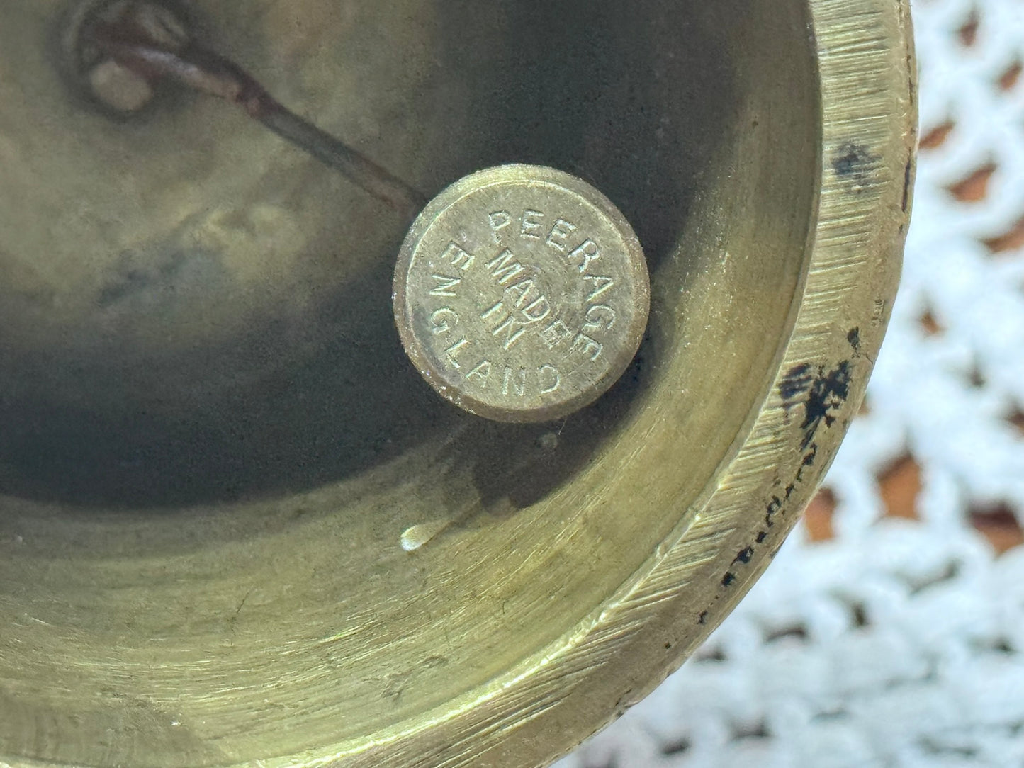 Peerage Brass Bell England